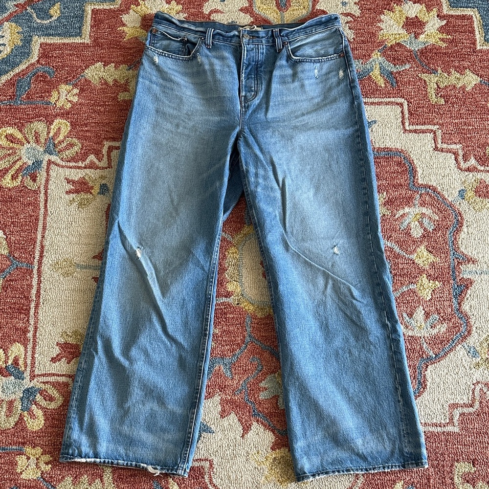 Madewell low-slung baggy 30 Blue Jeans